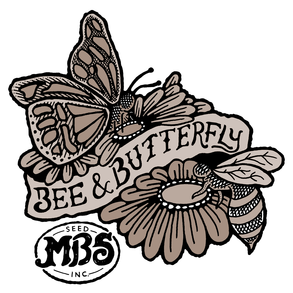 Bee & Butterfly Logo