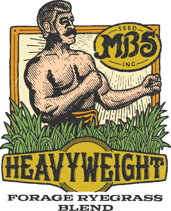 Heavyweight Forage Blend Ryegrass - 50 lb bag-0